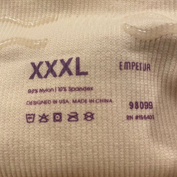 Shapermint Empetua All Day Every Day High-Waisted Shaper Thong Tan 3XL 98099 - Picture 5 of 6